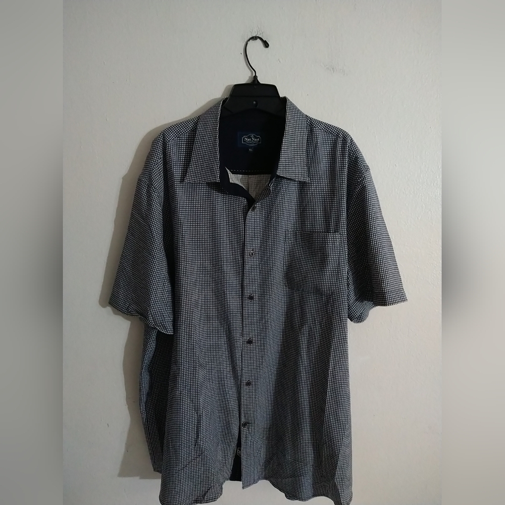 Nat Nast Luxury Originals Button Down Shirt Men's XL.